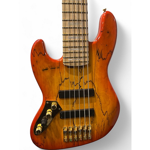 Used Edward Floyd DEACON 6 STRING Natural Electric Bass Guitar