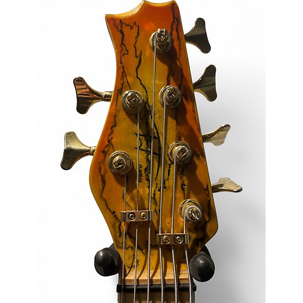 Used Edward Floyd DEACON 6 STRING Natural Electric Bass Guitar