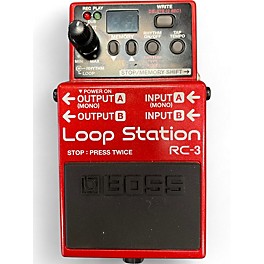 Used Boss Used BOSS RC3 Loop Station Pedal