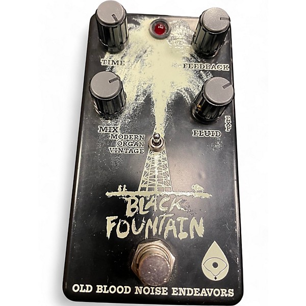 Used Old Blood Noise Endeavors Used Old Blood Noise Endeavors black fountain Effect Pedal