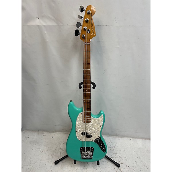 Used Fender Used Fender Vintera 60s Mustang Bass Seafoam Green Electric Bass Guitar