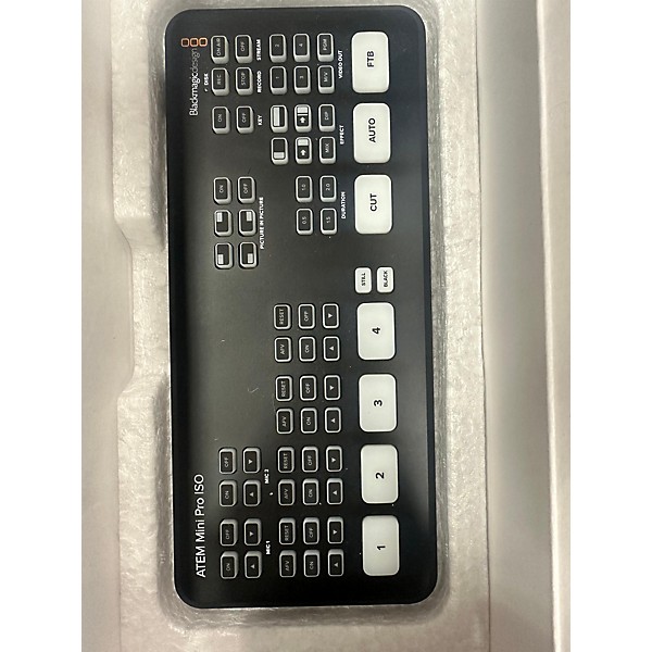 Used Blackmagic Design Used Blackmagic Design Atem Mini Pro Iso Video Controller