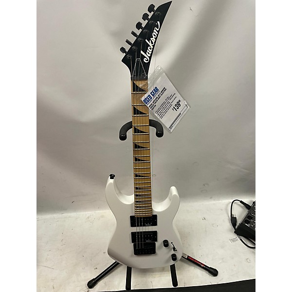 Used Jackson Used Jackson JS1X Minion White Solid Body Electric Guitar