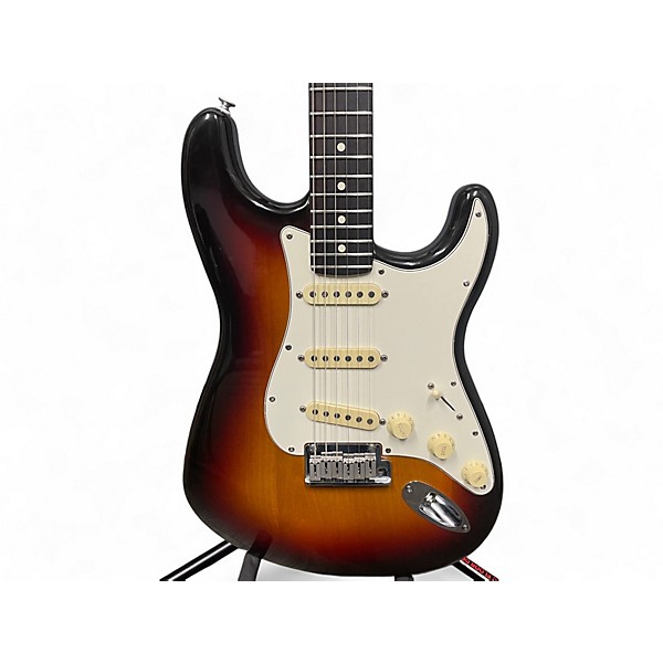 Used Fender Used Fender American Standard Stratocaster 3 Color Sunburst Solid Body Electric Guitar