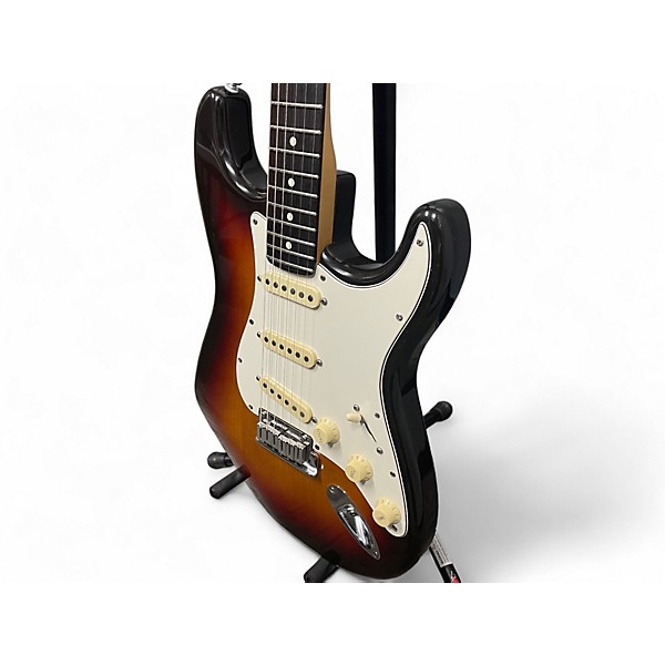 Used Fender Used Fender American Standard Stratocaster 3 Color Sunburst Solid Body Electric Guitar