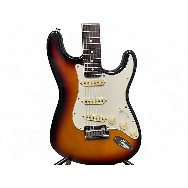 Used Fender Used Fender American Standard Stratocaster 2 Tone Sunburst Solid Body Electric Guitar