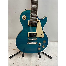 Used Epiphone Used Epiphone Les Paul Standard QUILTED BLUE Solid Body Electric Guitar