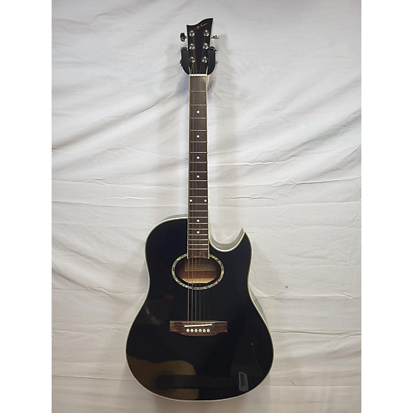 Used Jay Turser Used Jay Turser JTA40CEOBK Black Acoustic Guitar