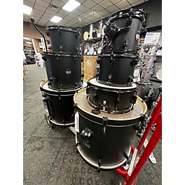 Used Mapex Used Mapex 7 piece Mars Maple Black Drum Kit