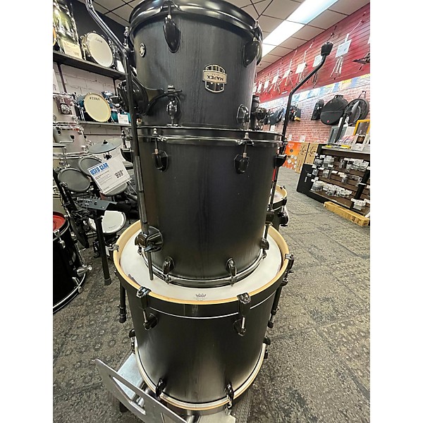 Used Mapex Used Mapex 7 piece Mars Maple Black Drum Kit