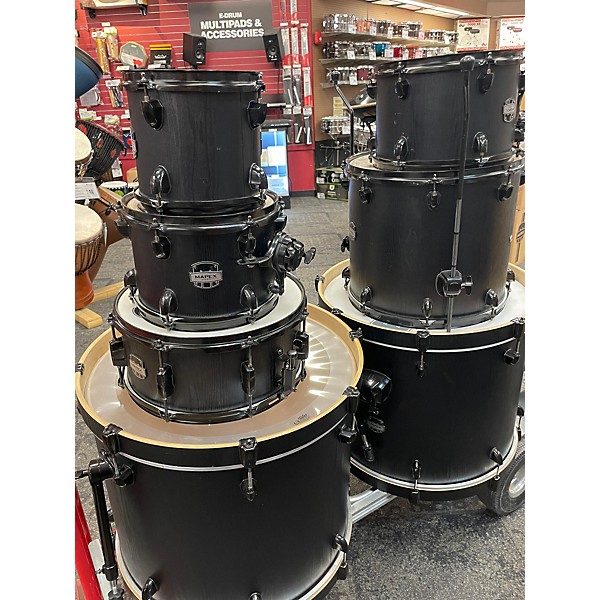 Used Mapex Used Mapex 7 piece Mars Maple Black Drum Kit