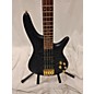 Used Ibanez Used Ibanez SDGR SR300EDX Black Ice Frozen Matte Electric Bass Guitar