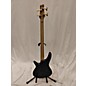 Used Ibanez Used Ibanez SDGR SR300EDX Black Ice Frozen Matte Electric Bass Guitar