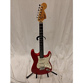 Used Squier Used Squier Affinity Stratocaster Candy Apple Red Solid Body Electric Guitar