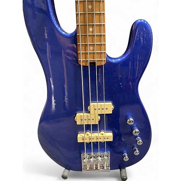 Used Charvel Pro Mod San Dimas Purple Electric Bass Guitar