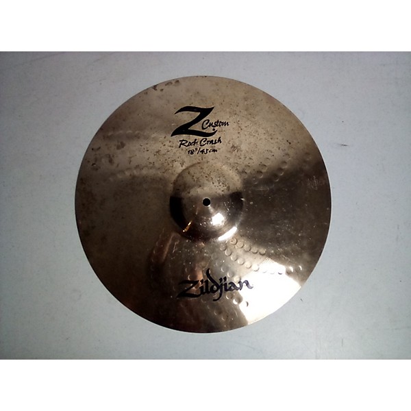 Used Zildjian Used Zildjian 18in Z Custom Rock Crash Cymbal