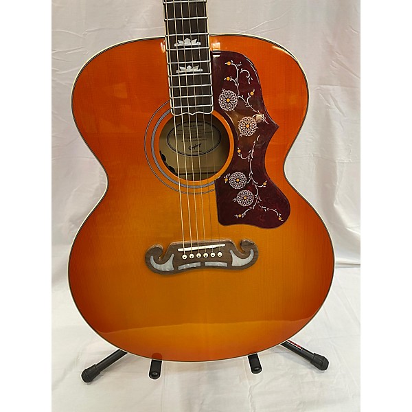 Used Epiphone Used Epiphone J200 Acoustic Electric Guitar