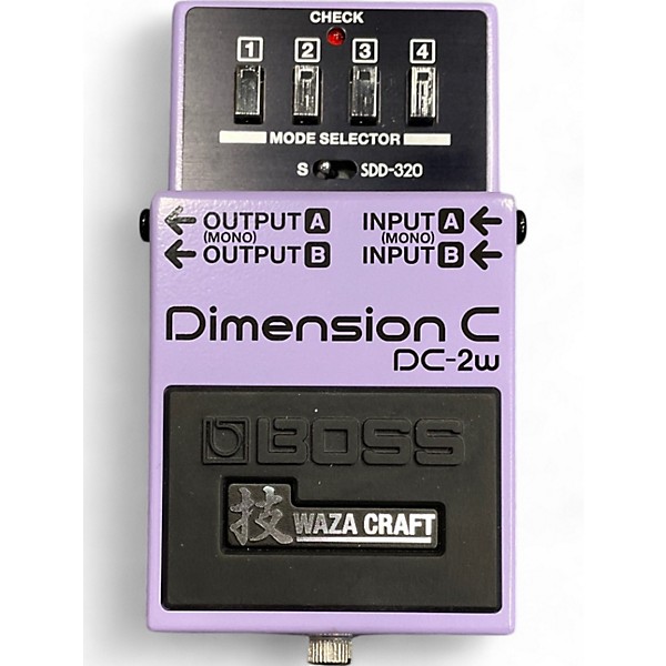 Used BOSS Dimension C DC-2W Effect Pedal