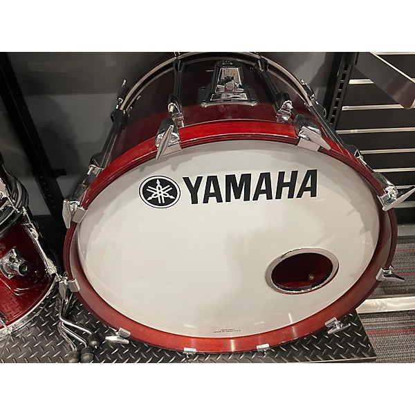 Used Yamaha Used 1990s Yamaha 5 piece Recording Custom Cherry Drum Kit