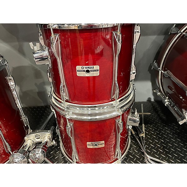 Used Yamaha Used 1990s Yamaha 5 piece Recording Custom Cherry Drum Kit