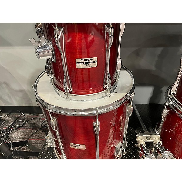 Used Yamaha Used 1990s Yamaha 5 piece Recording Custom Cherry Drum Kit