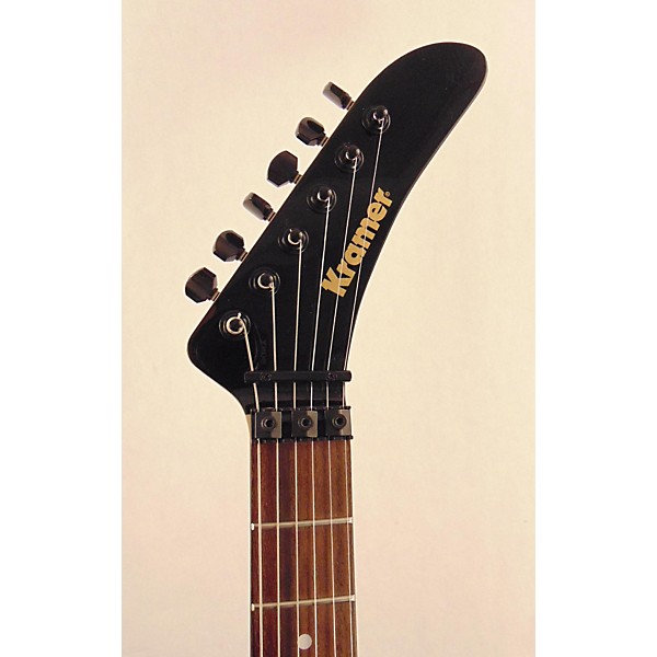 Used Kramer Used Kramer Historic Collection 1983 Baretta Reissue Black Solid Body Electric Guitar