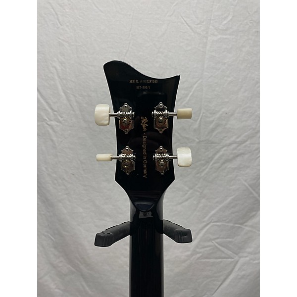 Used Hofner Used Hofner HCT 500/1 CONTEMPORARY ELECTRIC 4 STRING BASS Trans Black Electric Bass Guitar