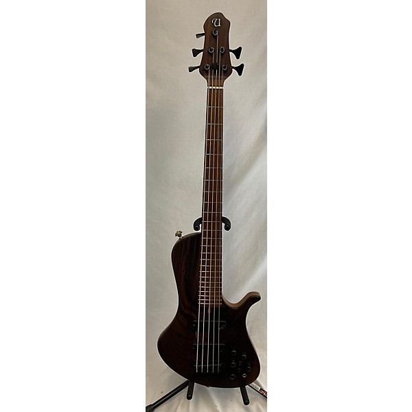 Used Utera Used Utera Prestige Model 5 Walnut Electric Bass Guitar