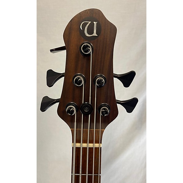 Used Utera Used Utera Prestige Model 5 Walnut Electric Bass Guitar