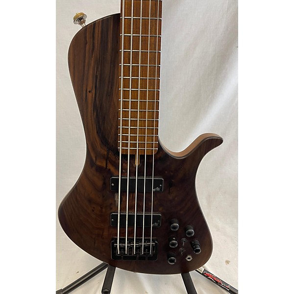 Used Utera Used Utera Prestige Model 5 Walnut Electric Bass Guitar