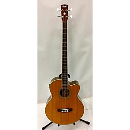 Used Cort Used Cort SJB6FX Natural Acoustic Bass Guitar