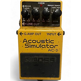 Used BOSS Used BOSS AC3 Acoustic Simulator Effect Pedal