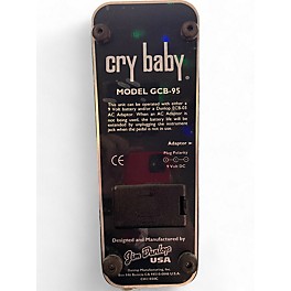 Used Dunlop Used Dunlop GCB95 Original Crybaby Wah Effect Pedal