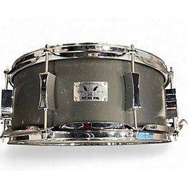 Used Pork Pie 6.5X14 Little Squealer Snare Satin Black Drum