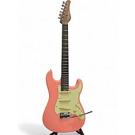 Used Schecter Guitar Research Used Schecter Guitar Research Nick Johnston Pink Solid Body Electric Guitar