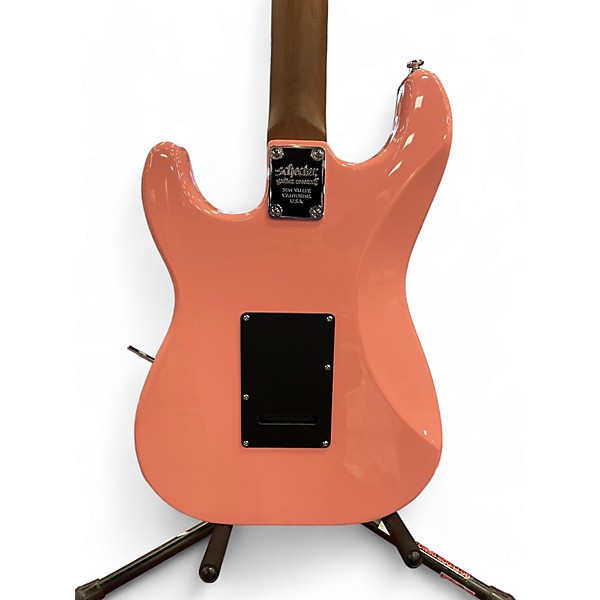 Used Schecter Guitar Research Used Schecter Guitar Research Nick Johnston Pink Solid Body Electric Guitar