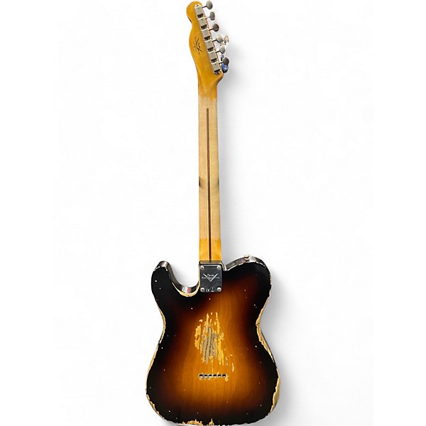 Used Fender Used Fender 1953 Heavy Relic Telecaster 2 Color Sunburst Solid Body Electric Guitar