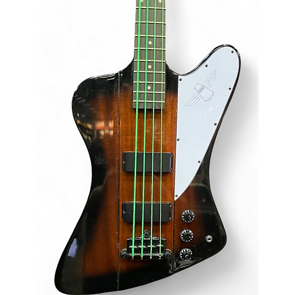 Used Epiphone Thunderbird IV 2 Tone Sunburst Electric Bass Guitar