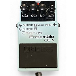 Used BOSS CE5 Chorus Ensemble Effect Pedal