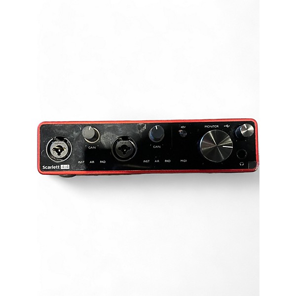 Used Focusrite Used Focusrite Scarlett 4i4 Audio Interface