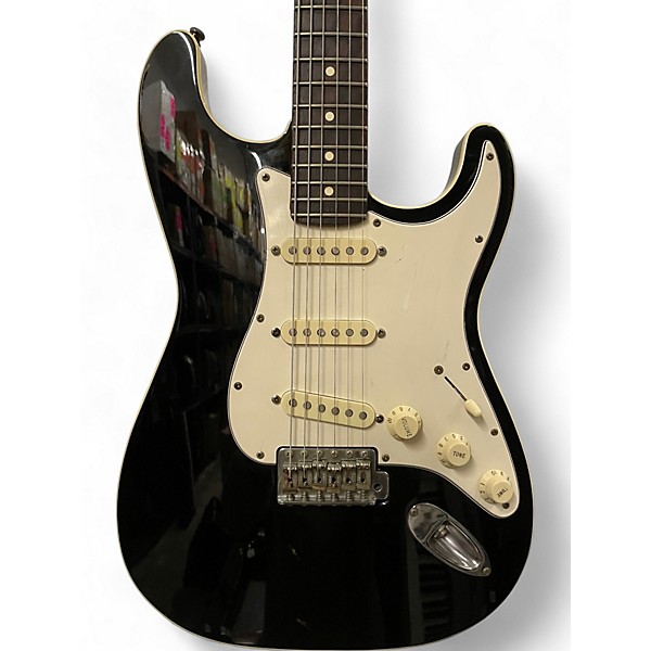 Used 2007 Fender AERODYNE STRATOCASTER Black Solid Body Electric Guitar