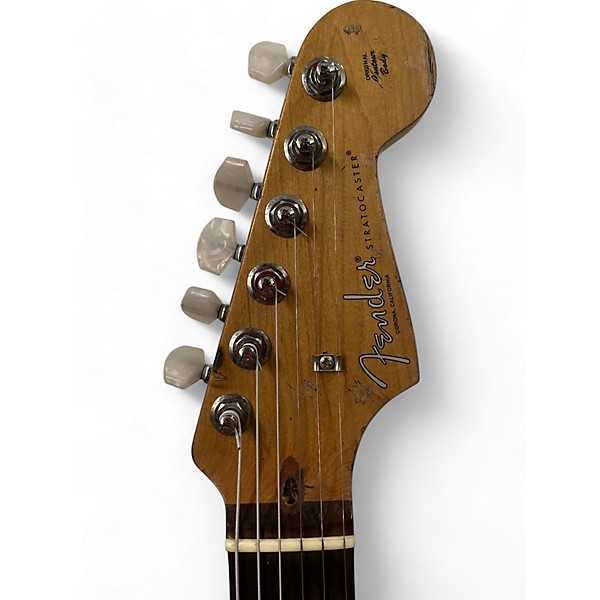 Used 2007 Fender AERODYNE STRATOCASTER Black Solid Body Electric Guitar