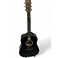 Used Martin Used Martin DX Johnny Cash Black Acoustic Electric Guitar thumbnail