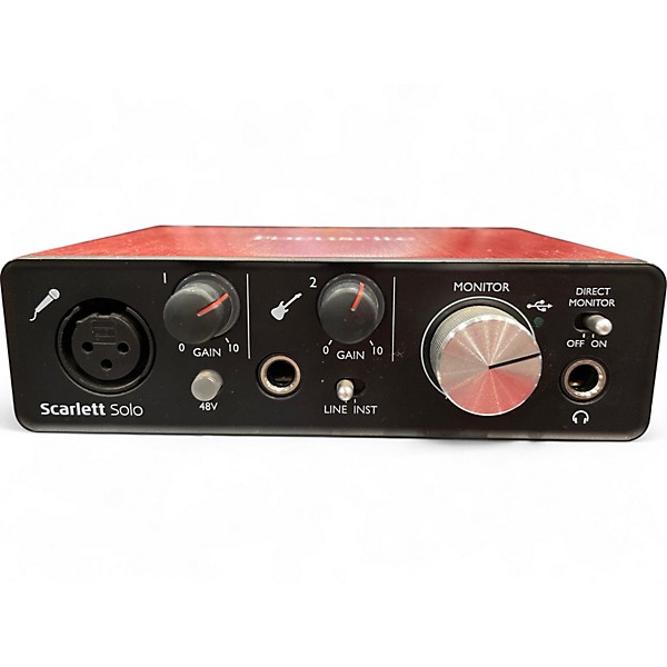 Used Focusrite Used Focusrite Scarlett Solo Gen 2 Audio Interface