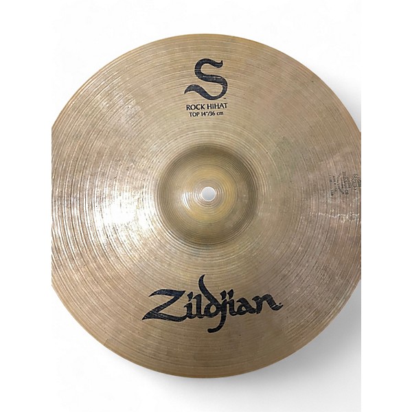 Used Zildjian 14in S Family Rock Hi-Hat Pair Cymbal
