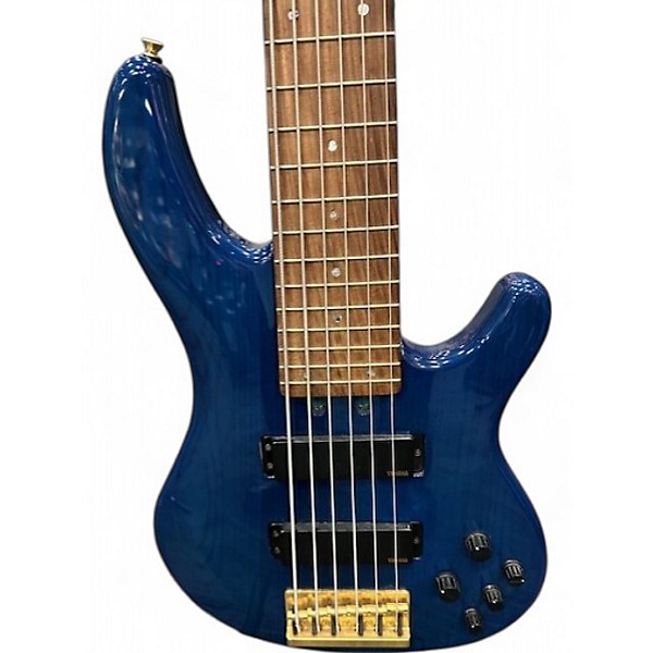 Used Yamaha Used Yamaha TRB 6 II BLUE Electric Bass Guitar