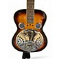 Used Morgan Monroe Round Neck Dobro Tobacco Sunburst Acoustic Electric Guitar