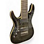 Used Schecter Guitar Research Used Schecter Guitar Research Hellraiser C8 Special 8 String Left Handed Trans Black Electri...