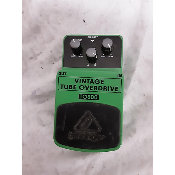 Used Behringer Used Behringer TO800 Vintage Tube Overdrive Effect Pedal