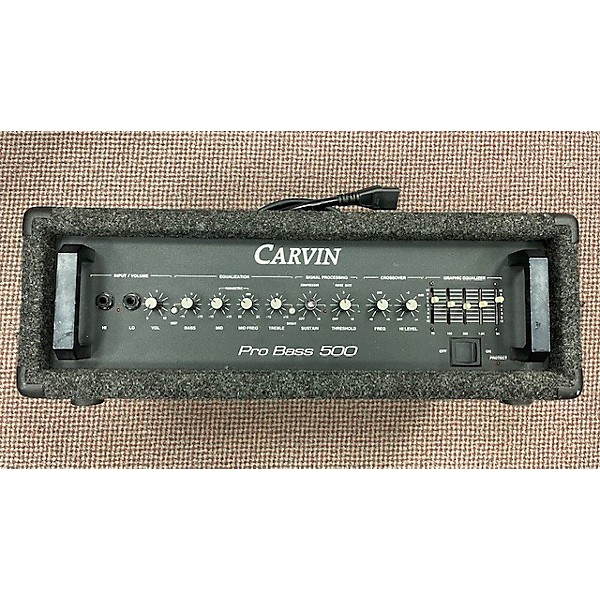 Used Carvin Used Carvin PRO BASS 500 Bass Amp Head